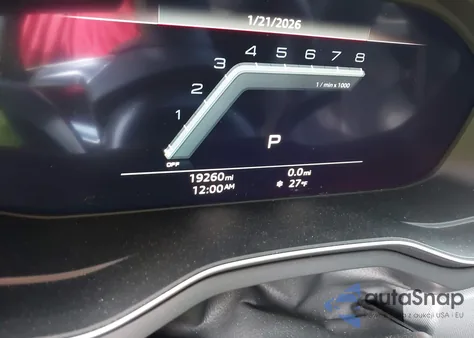 2023 Audi A5 Sportback Prestige 45 Tfsi S Line Quattro S Tronic from USA, damaged, VIN WAUEACF5XPA043172